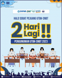 2 Hari menuju pengumuman hasil UTBK-SNBT 2023