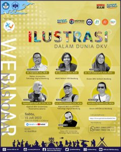 Webinar Nasional “Ilustrasi Dalam Dunia DKV”