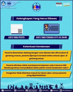 Kelengkapan dan Ketentuan Peserta PMB Mandiri ISBI Bandung 2023