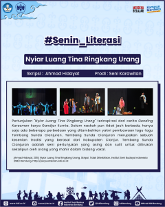 Senin_Literasi : Nyiar Luang Tina Ringkang Urang