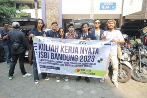 PELEPASAN 269 ORANG MAHASISWA KKN DAN 155 ORANG  MAHASISWA PKP ISBI BANDUNG TAHUN 2023