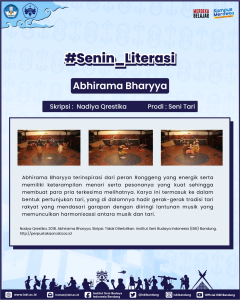 Senin_Literasi : Abhirama Bharyya