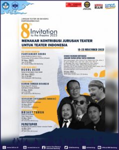 Jurusan Teater ISBI Bandung Mempersembahkan 8th Invitation To The Theatre “Menakar Kontribusi Jurusan Teater Untuk Teater Indonesia”