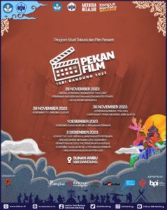 Jurusan TV dan Film FBM ISBI Bandung Mempersembahkan “Pekan Film ISBI Bandung 2023”