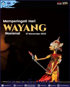 Keluarga Besar ISBI Bandung mengucapkan Selamat Memperingati Hari Wayang Nasional, 07 November 2023