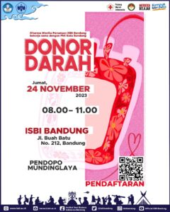 Dharma Wanita Persatuan ISBI Bandung bekerja sama dengan PMI Kota Bandung menyelenggarakan Donor Darah