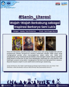 #Senin_Literasi : Wajah-Wajah Berkabung sebagai Inspirasi Berkarya Seni Lukis