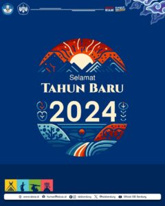 Keluarga Besar Institut Seni Budaya Indonesia (ISBI) Bandung Mengucapkan Selamat Tahun Baru 2024