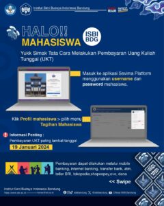 Tata Cara Melakukan Pembayaran Uang Kuliah Tunggal (UKT)