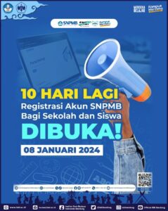 Reminder: H-10 Registrasi Akun SNPMB 2024!!