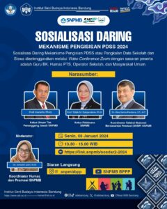 Sosialisasi Daring Mekanisame Pengisian PDSS 2024