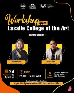 ISBI Bandung X Lasalle College of the Art Singapura Present International Collaboration “Workshop From Lasalle College of the Art Singapura”