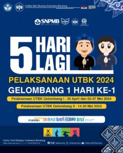 ‼️5 HARI MENUJU PELAKSANAAN UTBK 2024 GELOMBANG I HARI KE- 1‼️