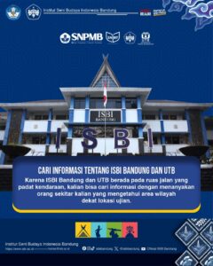 Sampurasun! Halo Calon Mahasiswa Indonesia! 🔎CARI INFORMASI TENTANG ISBI BANDUNG DAN UTB🔍