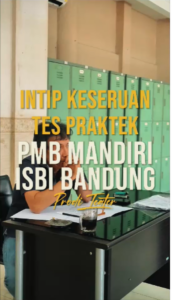 Yuk Intip Keseruan Tes Praktek PMB Mandiri ISBI Bandung 2024 Prodi Seni Teater