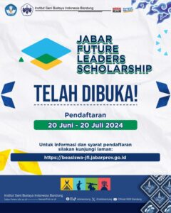 📢KABAR GEMBIRA!!📢Jabar Future Leader Scholarship 2024 TELAH DIBUKA!