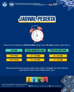 ⏰JADWAL PESERTA⏰