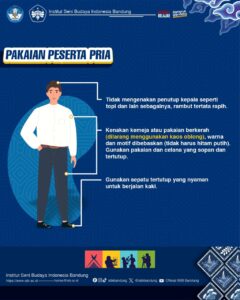 PAKAIAN PESERTA PMB MANDIRI ISBI BANDUNG 2024