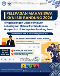 PELEPASAN MAHASISWA KKN ISBI BANDUNG 2024