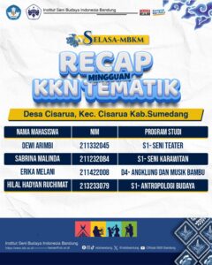 #Selasa_MBKM : Recap Mingguan KKN Tematik (Desa Cisarua, Kec. Cisarua, Kab. Sumedang)