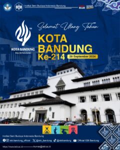 Selamat Hari Jadi ke-214 Kota Bandung, 25 September 2024