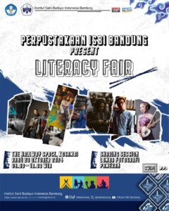 Perpustakaan ISBI Bandung present “Literacy Fair”