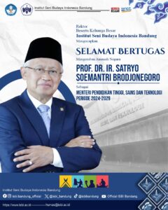 Selamat Bertugas Mengemban Amanah Negara, Prof. Dr. Ir. Satryo Soemantri Brodjonegoro sebagai Menteri Pendidikan Tinggi, Sains, dan Teknologi Periode 2024-2029