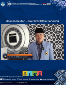 Ucapan Dies Natalis ke-56 Institut Seni Budaya Indonesia (ISBI) Bandung dari Universitas Islam Bandung