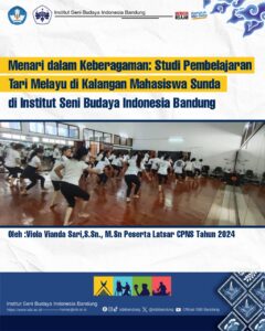 Menari dalam Keberagaman: Studi Pembelajaran Tari Melayu di Kalangan Mahasiswa Sunda di Institut Seni Budaya Indonesia Bandung