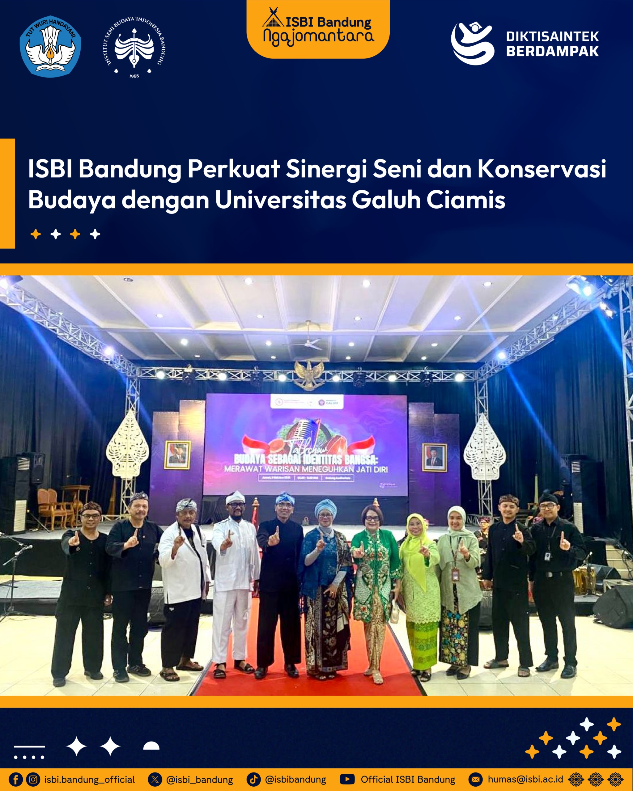 ISBI Bandung Perkuat Sinergi Seni dan Konservasi Budaya…